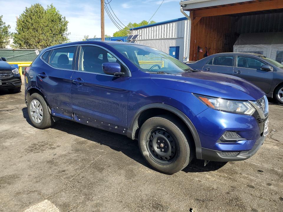 2020 Nissan Rogue VIN JN1BJ1CV9LW260985 COPART salvage auction — REAR END, Co - Public - Salvage Title, sold $850 on 2026-07-07 (photo 4)