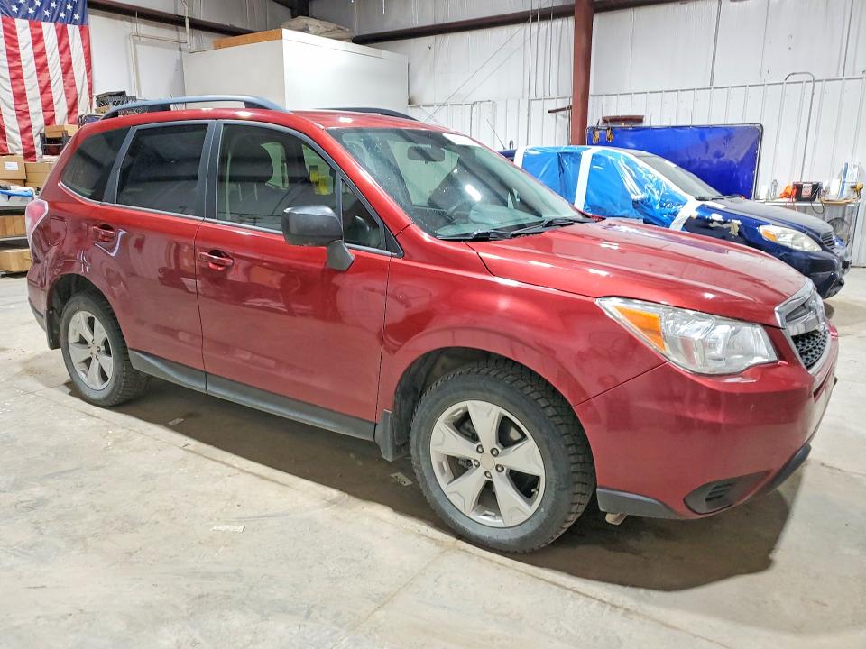 2015 Subaru Forester VIN JF2SJABC1FH825284 COPART salvage auction — HAIL, Salvage Title, sold $2,750 on 2026-07-27 (photo 4)