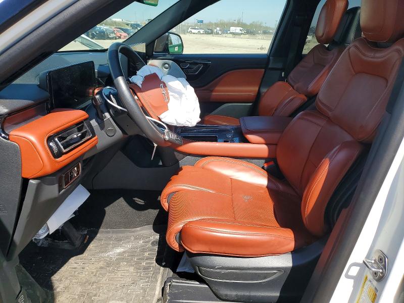 2025 Lincoln Aviator VIN 5LM5J7XC9SGL04927 COPART salvage auction — FRONT END, Mi - Cert Of Title-Salvage Vehicle, sold $29,000 on 2026-07-17 (photo 7)