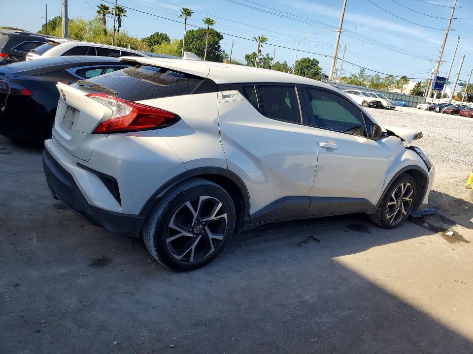 2019 Toyota C-hr VIN NMTKHMBX6KR080079 COPART salvage auction — FRONT END, FL, sold $500 on 2026-07-24 (photo 3)