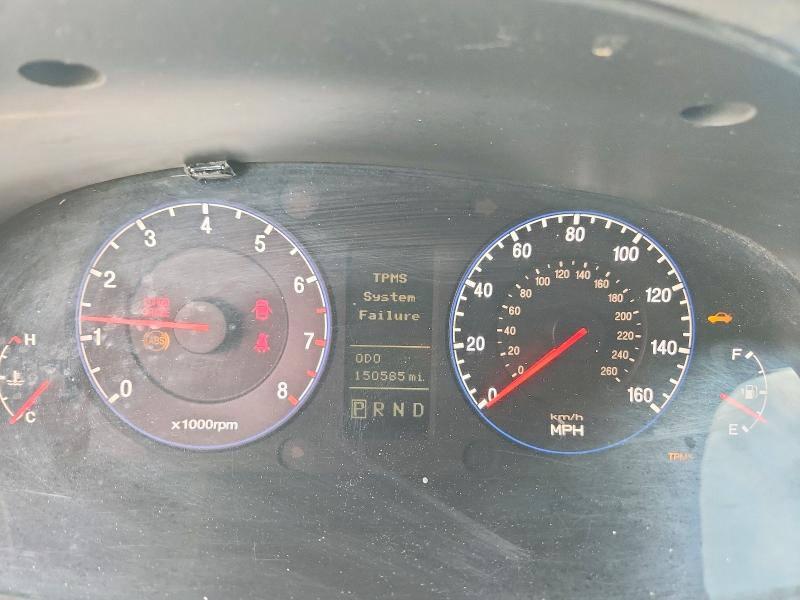 2008 Hyundai Azera VIN KMHFC46F88A254416 COPART salvage auction — REAR END, Tx - Certificate Of Title, sold $625 on 2026-07-14 (photo 9)