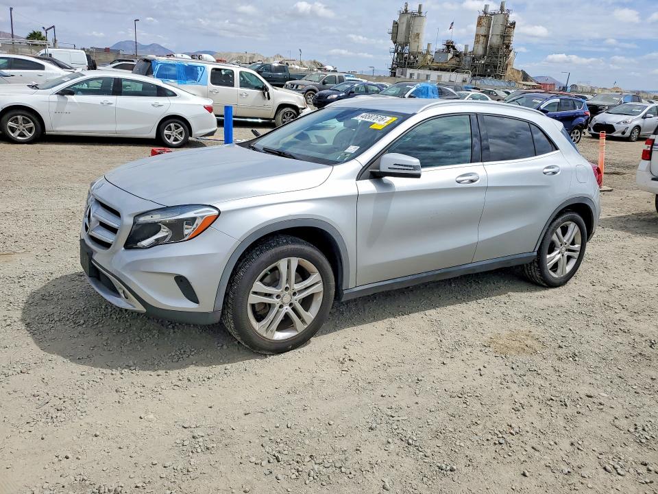 2015 Mercedes-benz Gla-klasse VIN WDCTG4GB7FJ094415 COPART salvage auction — FRONT END, Ca - Dis/Dlr/Exp Only Clean Title, sold $2,600 on 2026-07-07 (photo 1)