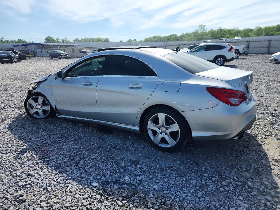 2015 Mercedes-benz VIN WDDSJ4GB9FN217830 COPART salvage auction — FRONT END, Salvage Title, sold $350 on 2026-07-14 (photo 2)
