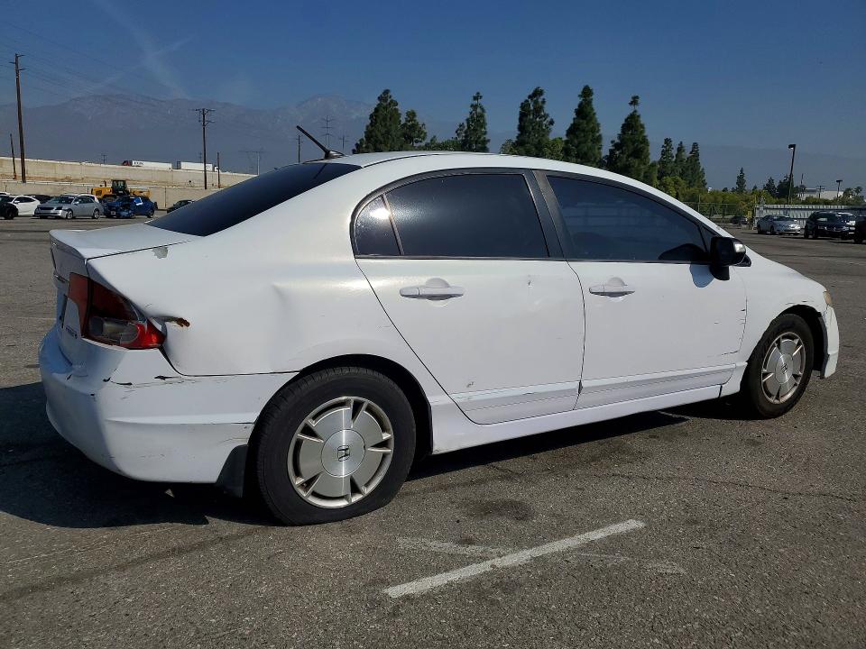 2009 Honda Civic VIN JHMFA36259S010119 COPART salvage auction — REAR END, Ca - Salvage Certificate, sold $150 on 2026-07-21 (photo 3)