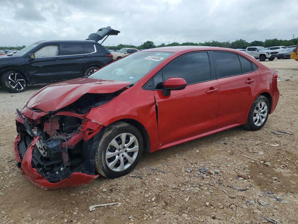 2020 Toyota Corolla VIN 5YFEPRAE8LP092212 COPART salvage auction — FRONT END, Tx - Salvage Vehicle Title, sold $2,950 on 2026-07-30 (photo 1)