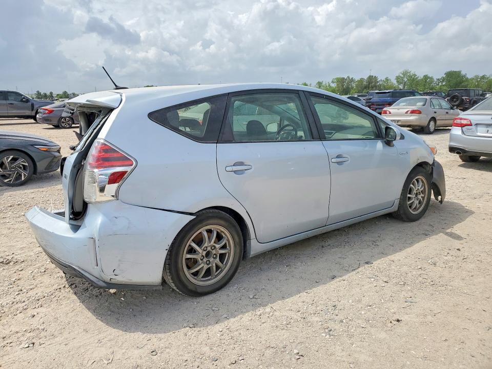 2016 Toyota Prius VIN JTDZN3EU1GJ044860 COPART salvage auction — REAR END, Tx - Salvage Vehicle Title, sold $1,800 on 2026-07-10 (photo 3)