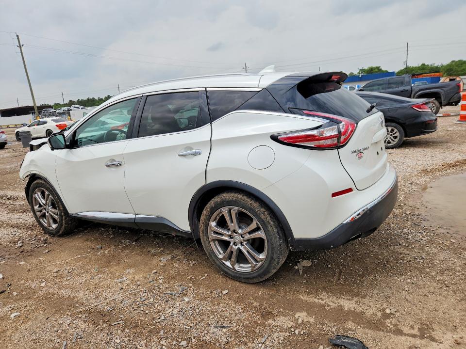 2018 Nissan VIN 5N1AZ2MH6JN192305 COPART salvage auction — FRONT END, Salvage Title, sold $2,100 on 2026-07-09 (photo 2)