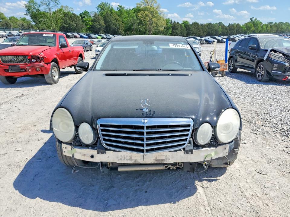 2009 Mercedes-benz E-class VIN WDBUF56X59B414618 COPART salvage auction — FRONT END, Tn - Salvage Certificate, sold $900 on 2026-07-09 (photo 5)