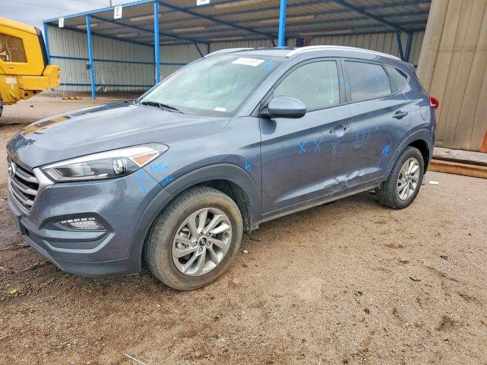 2018 Hyundai Tucson VIN KM8J33A41JU610560 COPART salvage auction — VANDALISM, CO - SALVAGE TITLE, sold $2,800 on 2026-07-06 (photo 1)