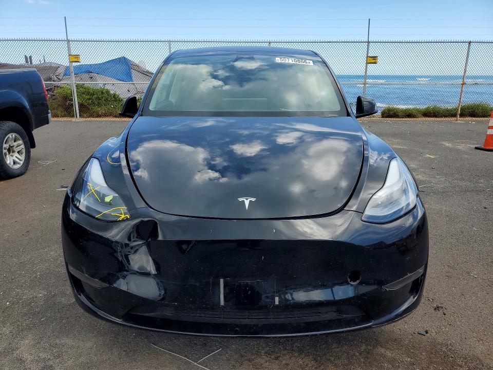 2025 Tesla Model y VIN 7SAYGDED9SF317378 COPART salvage auction — REAR END, Hi - Certificate Of Salvage, sold $2,150 on 2026-08-24 (photo 5)