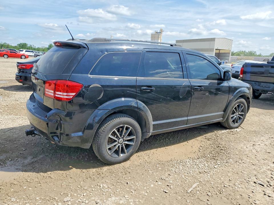 2018 Dodge Journey VIN 3C4PDCAB7JT347494 COPART salvage auction — HAIL, Ks - Cert Of Title-Salvage, sold $2,300 on 2026-07-09 (photo 3)