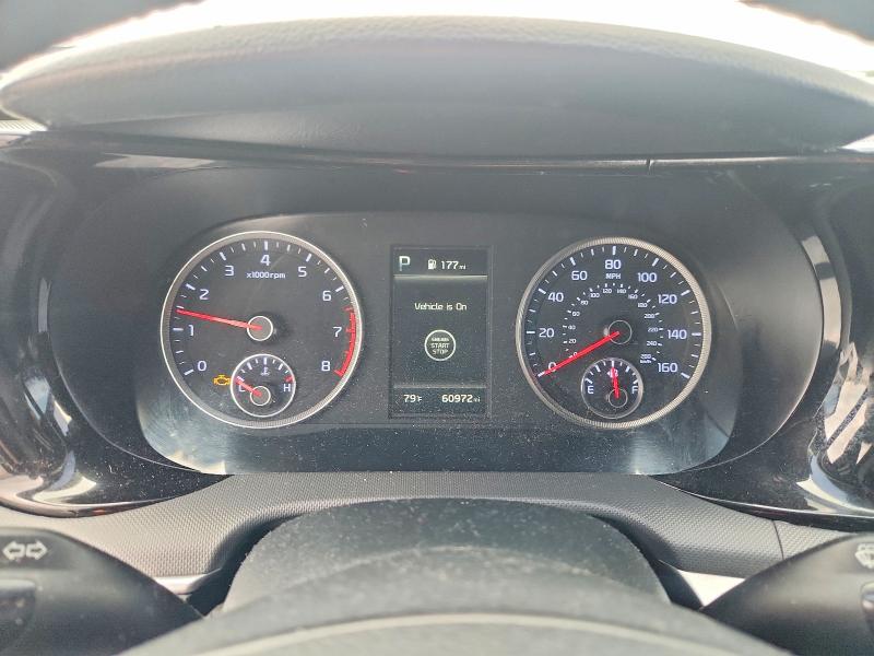2022 Kia K5 VIN 5XXG64J29NG160078 COPART salvage auction — FRONT END, Id - Salvage Certificate Of Title, sold $6,700 on 2026-07-15 (photo 9)