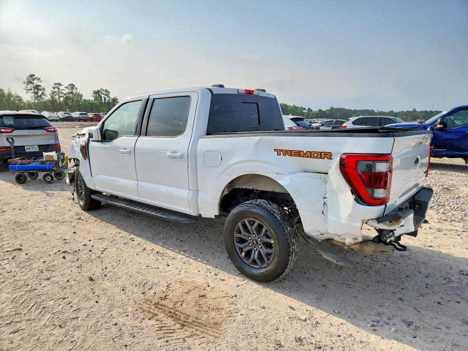 2022 Ford F-150 lightning VIN 1FTEW1E80NFB31331 COPART salvage auction — FRONT END, Tx - Salvage Vehicle Title, sold $12,300 on 2026-07-10 (photo 3)