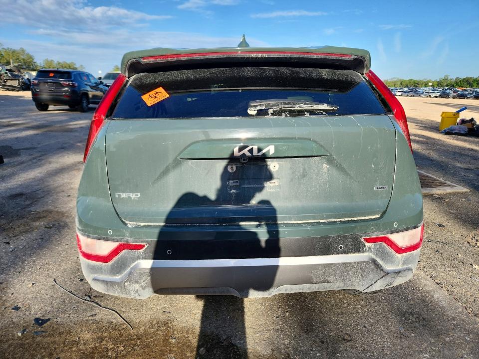 2025 Kia Niro VIN KNDCR3LEXS5235796 COPART salvage auction — FRONT END, Fl - Cert Of Title Slvg Rebuildable, sold $2,100 on 2026-07-06 (photo 6)