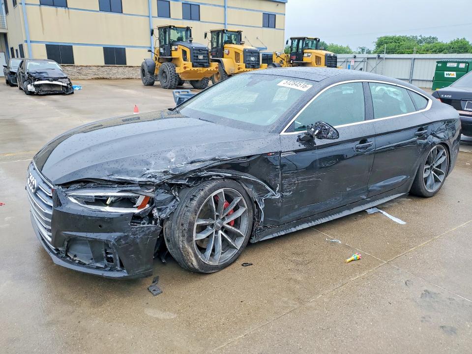 2019 Audi VIN WAUB4CF53KA098159 COPART salvage auction — FRONT END, Tx - Salvage Vehicle Title, sold $6,000 on 2026-07-27 (photo 1)