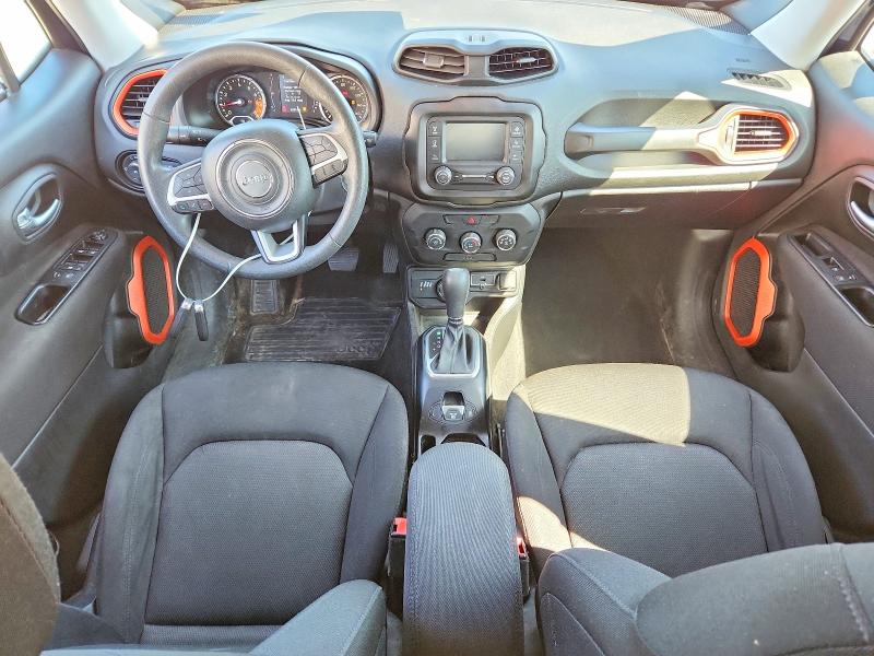 2018 Jeep Renegade VIN ZACCJBAB8JPJ02239 COPART salvage auction — HAIL, Il - Salvage Certificate, sold $2,400 on 2026-07-29 (photo 8)