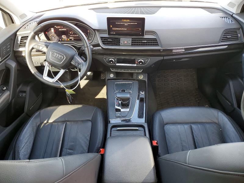 2020 Audi Q5 VIN WA1E2AFY1L2070077 COPART salvage auction — SIDE, Ca - Salvage Certificate, sold $13,200 on 2026-07-07 (photo 8)