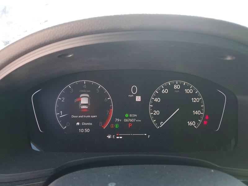 2023 Honda Civic VIN 2HGFE2F50PH524055 COPART salvage auction — SIDE, Md - Cert Of Salvage > 75% Damage, sold $1,000 on 2026-07-02 (photo 9)
