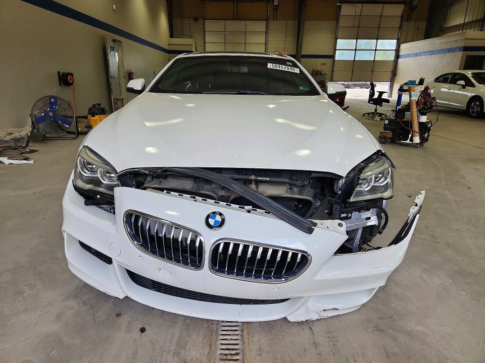 2016 BMW 6er VIN WBA6H1C55GD932985 COPART salvage auction — FRONT END, Va - Cert Of Title - Salvage, sold $225 on 2026-07-31 (photo 5)