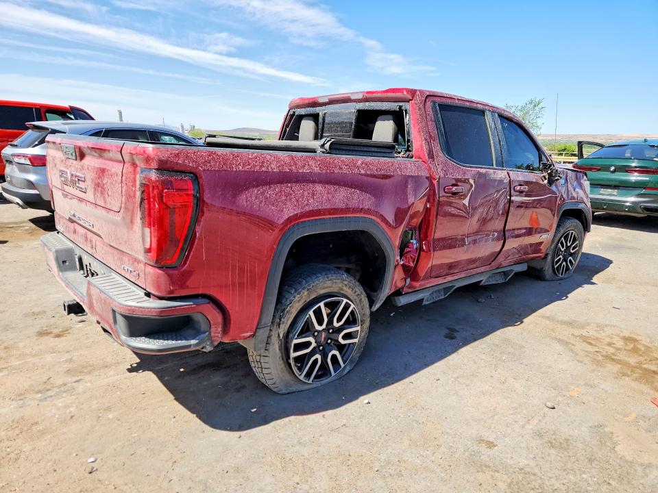 2019 Gmc SIERRA VIN 3GTP9EEL7KG130733 COPART salvage auction — ROLLOVER, Nm - Cert Of Title-Salvage, sold $225 on 2026-07-20 (photo 3)