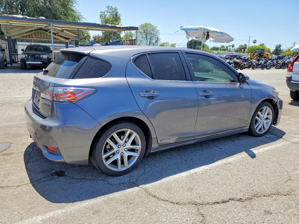 2015 Lexus VIN JTHKD5BH2F2227540 COPART salvage auction — FRONT END, Ca - Salvage Certificate, sold $2,850 on 2026-07-24 (photo 3)