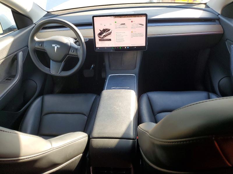 2022 Tesla Model y VIN 7SAYGDEE7NF408260 COPART salvage auction — FRONT END, Ca - Salvage Certificate, sold $11,000 on 2026-07-30 (photo 8)