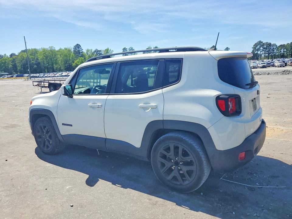 2019 Jeep Renegade VIN ZACNJABB6KPJ75015 COPART salvage auction — FRONT END, Nc - Salvage Certificate Of Title, sold $300 on 2026-07-16 (photo 2)