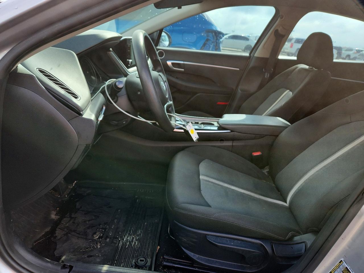2021 Hyundai Sonata VIN 5NPEG4JA7MH086528 COPART salvage auction — Side, IN - CERT OF TITLE-SALVAGE TITLE, sold $2,900 on 2026-07-10 (photo 7)
