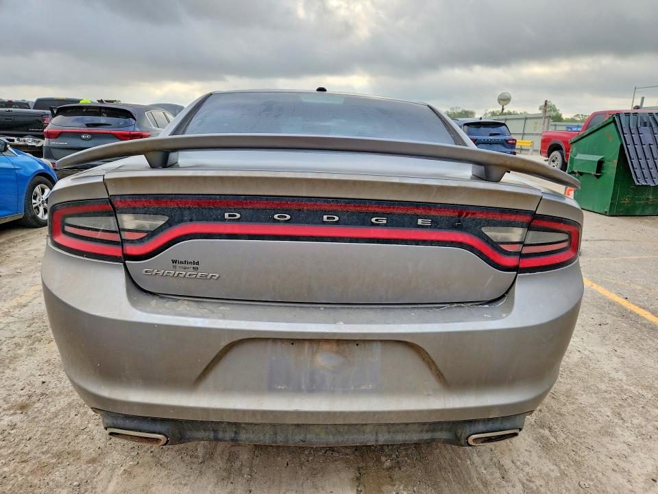 2015 Dodge Charger VIN 2C3CDXBG3FH725895 COPART salvage auction — FRONT END, Ok - Cert Of Title-Salvage, sold $2,250 on 2026-07-28 (photo 6)