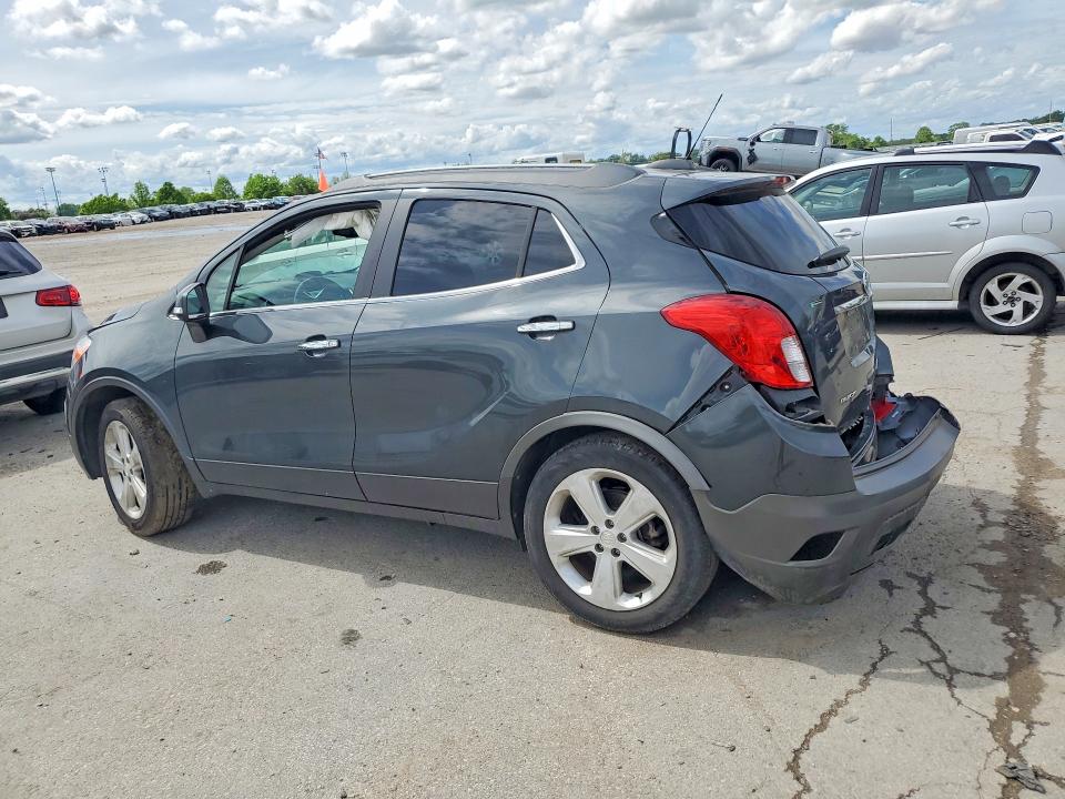 2016 Buick Encore VIN KL4CJASB1GB602140 COPART salvage auction — REAR END, Mo - Salvage Certificate Of Title, sold $1,750 on 2026-07-10 (photo 2)