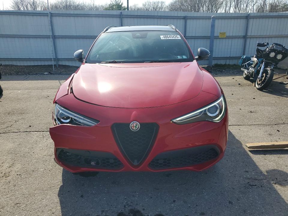 2020 Alfa romeo Stelvio VIN ZASPAKBN9L7C95246 COPART salvage auction — FRONT END, Pa - Certificate Of Salvage, sold $3,300 on 2026-07-28 (photo 5)