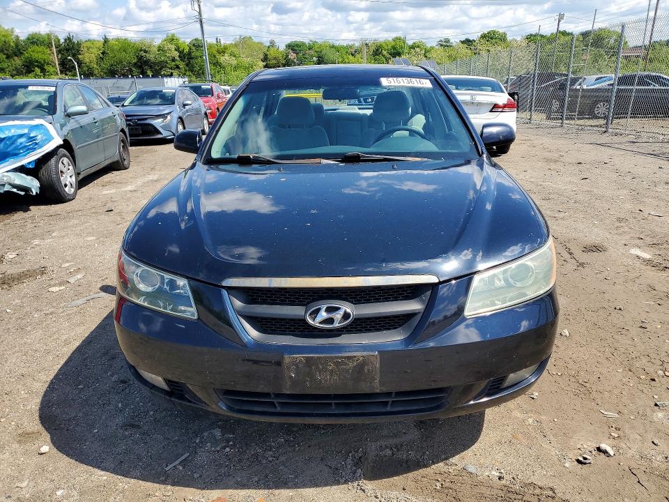 2007 Hyundai Sonata VIN 5NPET46C07H203215 COPART salvage auction — REAR END, MD - CERT OF SALVAGE > 75% DAMAGE, sold $400 on 2026-07-07 (photo 5)