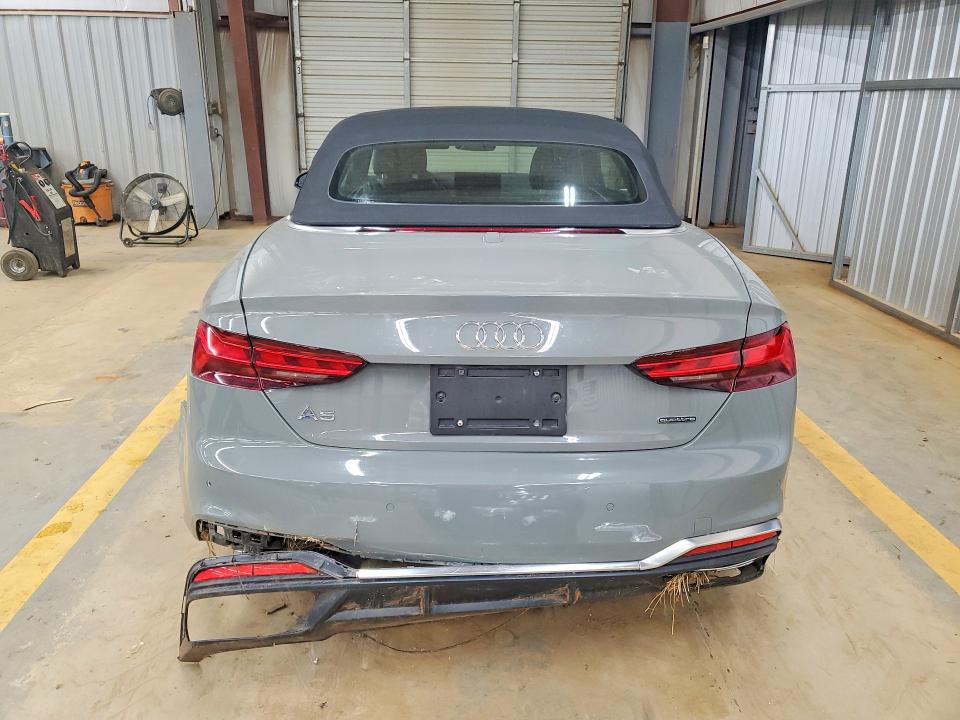 2020 Audi A5 VIN WAU3NGF58LN003789 COPART salvage auction — FRONT END, On - Permit No Brand - Unfit, sold $1,600 on 2026-07-29 (photo 6)
