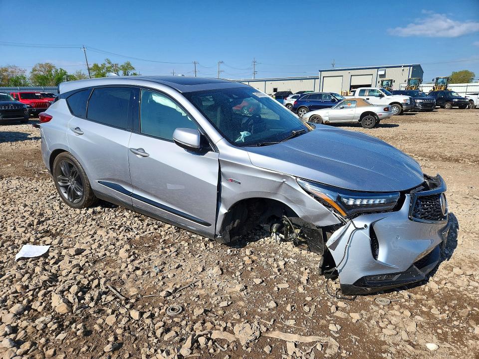 2023 Acura VIN 5J8TC2H60PL009560 COPART salvage auction — FRONT END, Il - Salvage Certificate, sold $4,700 on 2026-07-31 (photo 4)