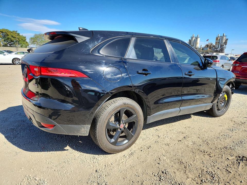 2019 Jaguar F-pace VIN SADCJ2FX8KA355686 COPART salvage auction — FRONT END, Ca - Salvage Certificate, sold $3,100 on 2026-07-10 (photo 3)