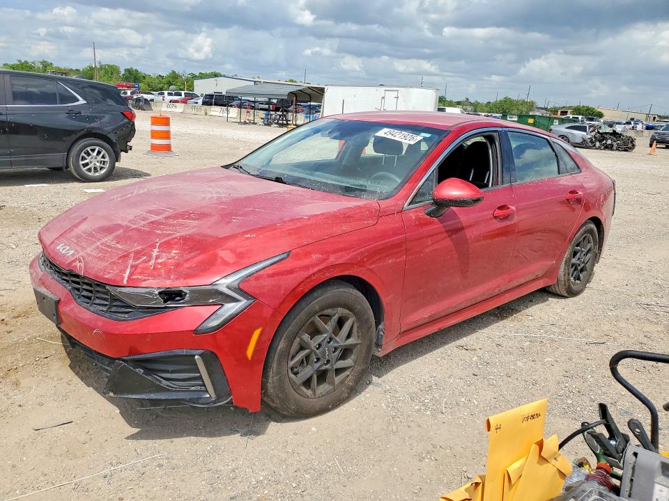 2025 Kia VIN KNAG24J74S5344932 COPART salvage auction — FRONT END, Tx - Salvage Title-Flood Damage, sold $2,150 on 2026-07-20 (photo 1)
