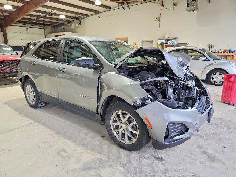 2024 Chevrolet Equinox VIN 3GNAXHEG0RL169592 COPART salvage auction — FRONT END, PA - CERTIFICATE OF SALVAGE, sold $525 on 2026-07-02 (photo 4)