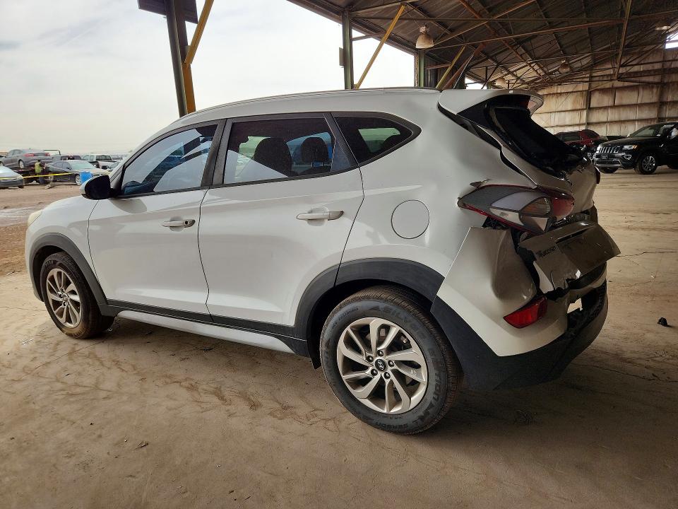 2017 Hyundai Tucson VIN KM8J33A49HU463737 COPART salvage auction — REAR END, Id - Salvage Certificate Of Title, sold $2,950 on 2026-07-08 (photo 2)