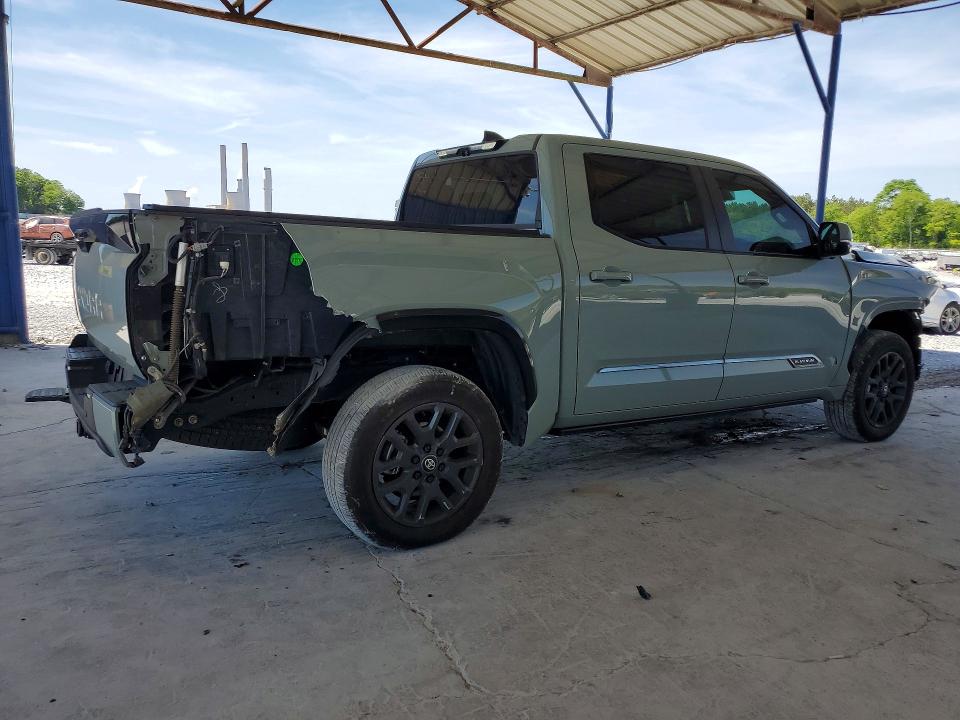 2025 Toyota Tundra VIN 5TFNA5DBXSX270343 COPART salvage auction — FRONT END, Ga - Cert Of Title-Salvage, sold $30,000 on 2026-07-09 (photo 3)