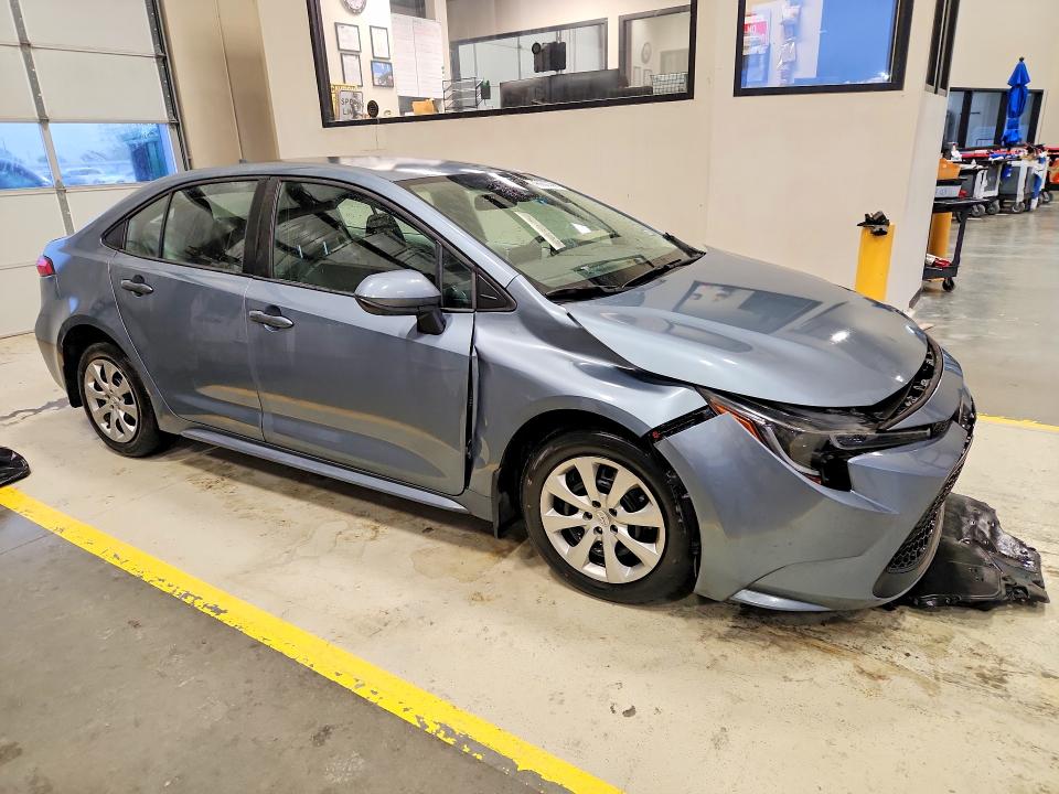 2021 Toyota Corolla VIN 5YFEPMAE1MP163271 COPART salvage auction — FRONT END, Tx - Salvage Vehicle Title, sold $3,400 on 2026-07-09 (photo 4)