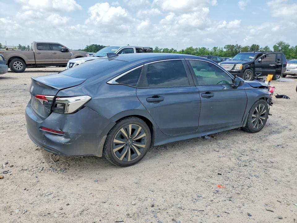 2022 Honda Civic VIN JHMFE1F76NX006002 COPART salvage auction — FRONT END, Tx - Salvage Vehicle Title, sold $3,300 on 2026-07-24 (photo 3)