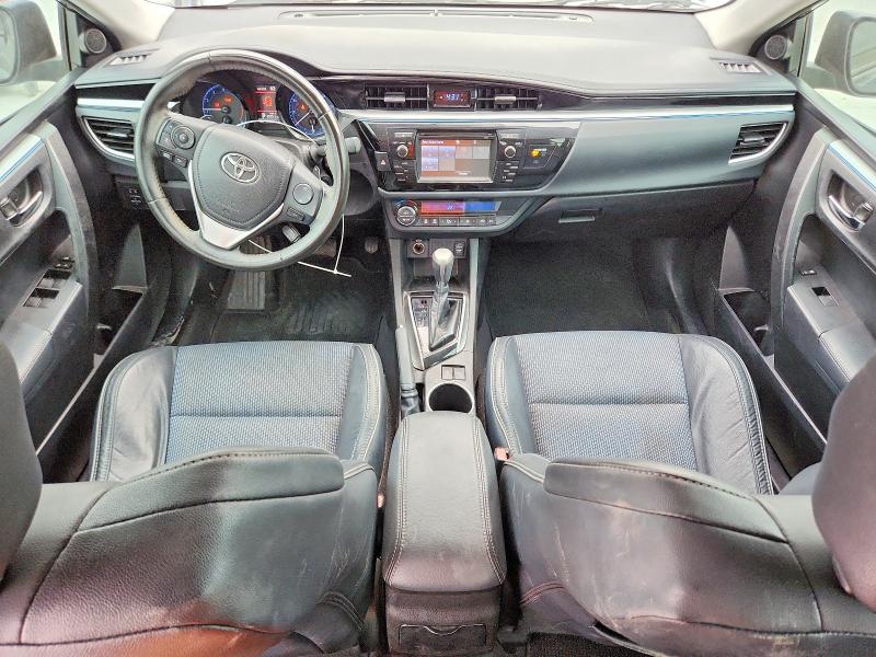 2015 Toyota Corolla VIN 5YFBURHEXFP209441 COPART salvage auction — FRONT END, TX - CERTIFICATE OF TITLE, sold $3,450 on 2026-07-24 (photo 8)