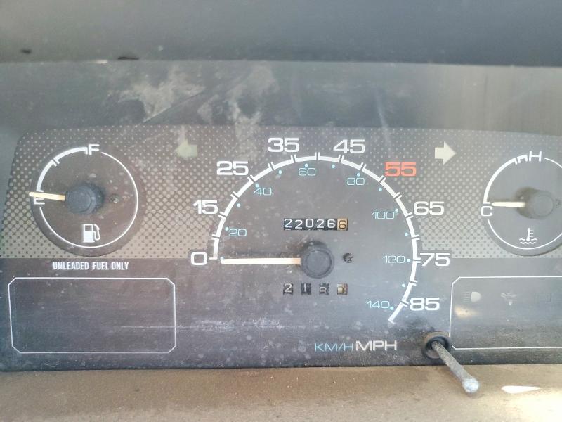 1987 Chevrolet Geo sprint VIN JG1MR2158HK758108 COPART salvage auction — FRONT END, Nv - Salvage Title, sold $225 on 2026-07-30 (photo 9)
