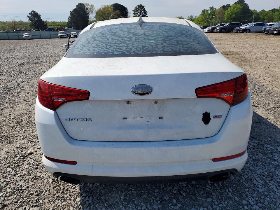 2013 Kia Optima VIN 5XXGM4A72DG234036 COPART salvage auction — FRONT END, Ar - Cert Of Title-Salvage, sold $675 on 2026-07-27 (photo 6)