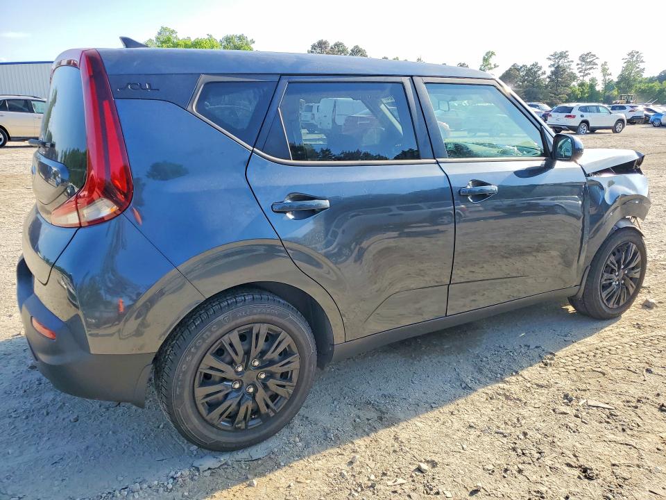 2020 Kia Soul VIN KNDJ23AU8L7117659 COPART salvage auction — FRONT END, Va - Cert Of Title - Salvage, sold $125 on 2026-07-21 (photo 3)