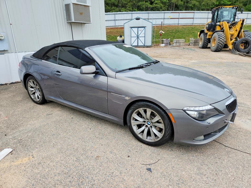 2008 BMW 6er VIN WBAEB535X8CX62943 COPART salvage auction — MECHANICAL, Va - Cert Of Title - Salvage, sold $475 on 2026-07-20 (photo 4)