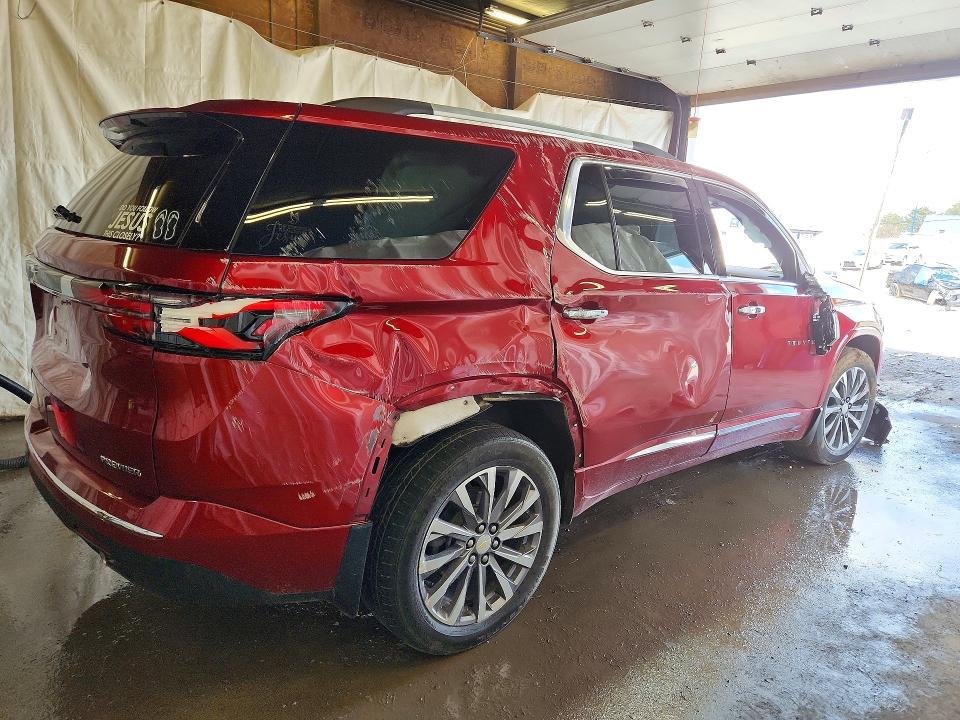2023 Chevrolet Traverse VIN 1GNEVKKW2PJ165130 COPART salvage auction — ALL OVER, Pa - Certificate Of Salvage, sold $2,050 on 2026-07-02 (photo 3)