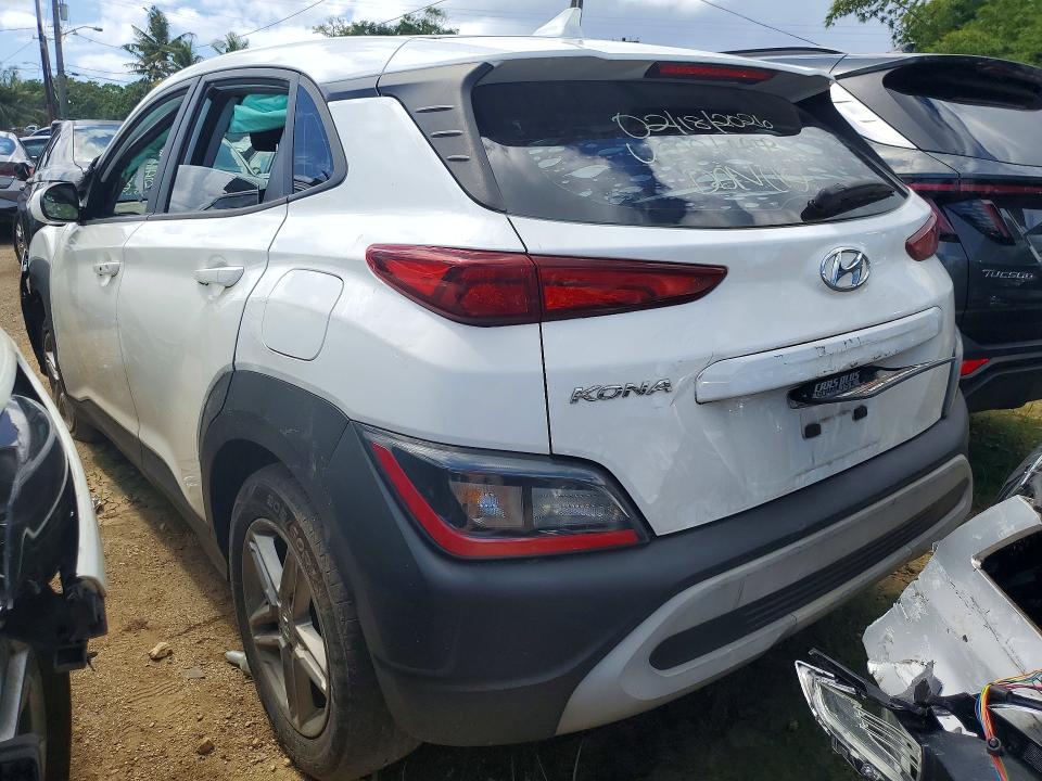 2022 Hyundai Kona VIN KM8K22AB4NU893316 COPART salvage auction — FRONT END, Hi - Certificate Of Salvage, sold $100 on 2026-07-27 (photo 2)