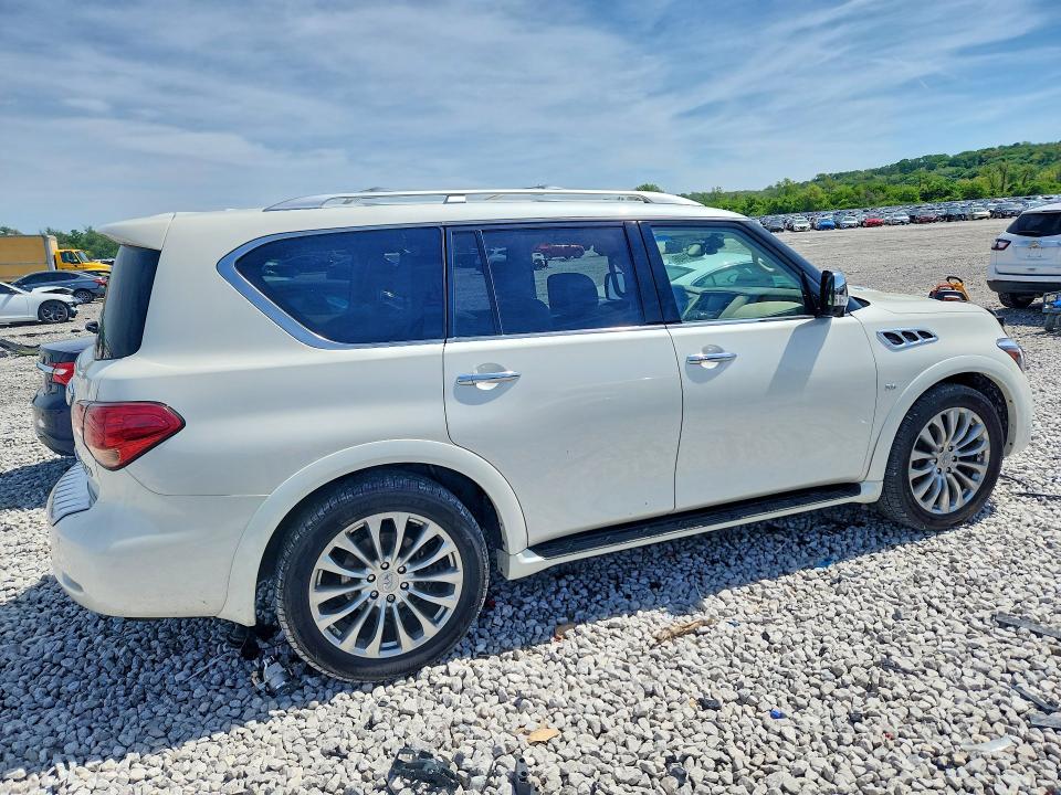 2017 Infiniti VIN JN8AZ2NE1H9157557 COPART salvage auction — FRONT END, Il - Salvage Certificate, sold $4,750 on 2026-07-20 (photo 3)
