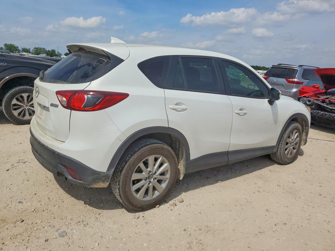 2016 Mazda CX-5 VIN JM3KE2BY7G0787412 COPART salvage auction — Front End, TX - SALVAGE VEHICLE TITLE (P), sold $3,100 on 2026-07-09 (photo 3)
